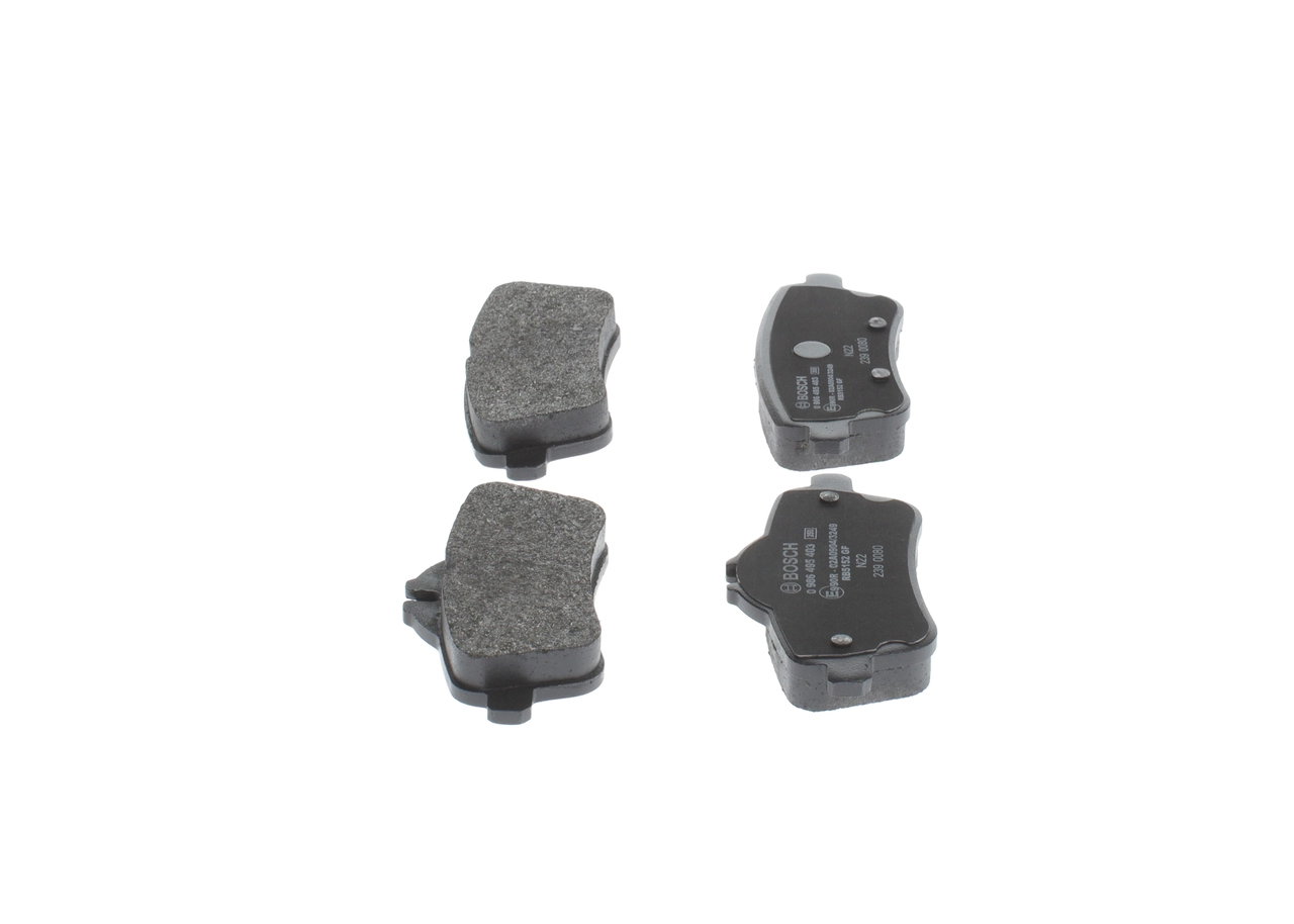 0986495403 Bosch Колодки гальмівні задні, дискові