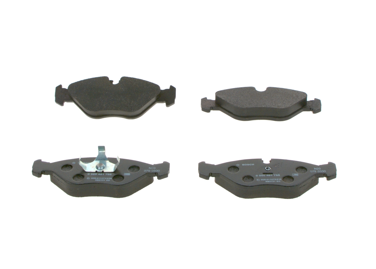 Купити 0986461766 Bosch Колодки гальмівні передні, дискові
