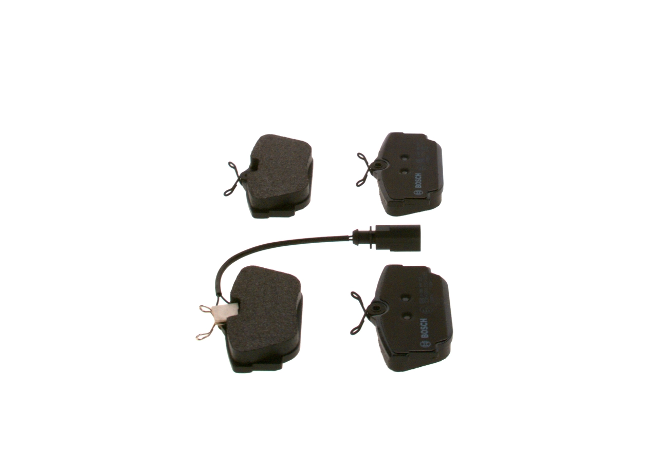 0986494051 Bosch Колодки гальмівні задні, дискові