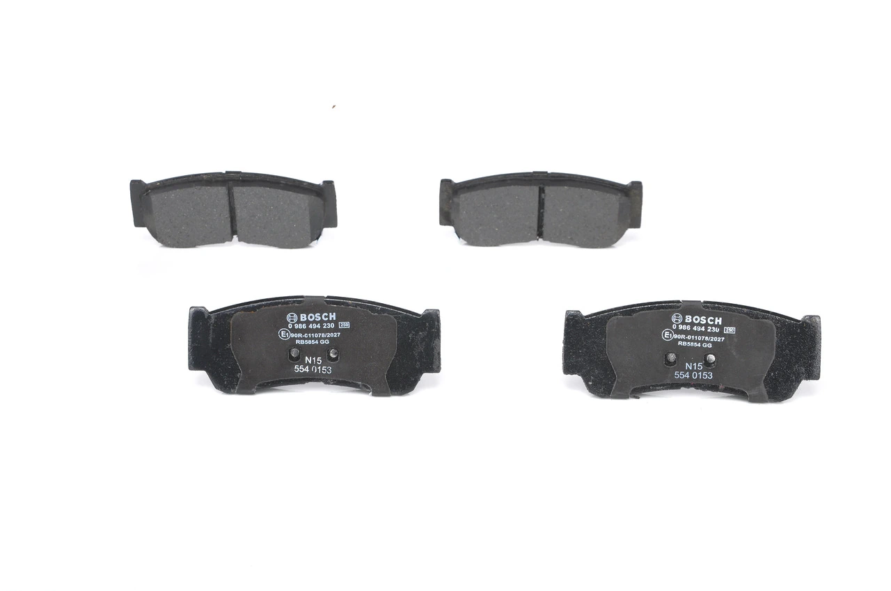 Задні гальмівні колодки Bosch 0986494230 ціна, від 18.32 USD