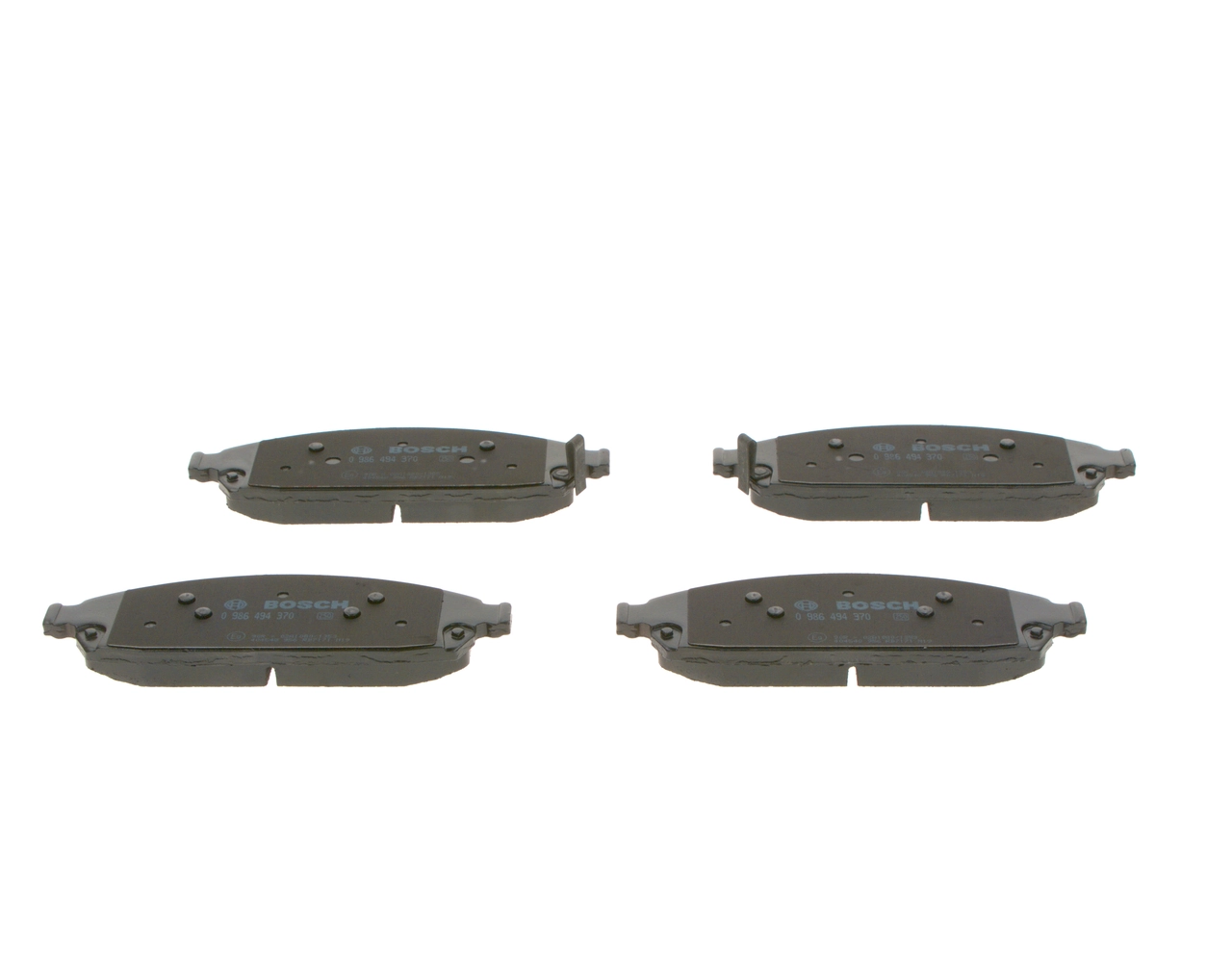Передні тормозні колодки 0986494370 Bosch