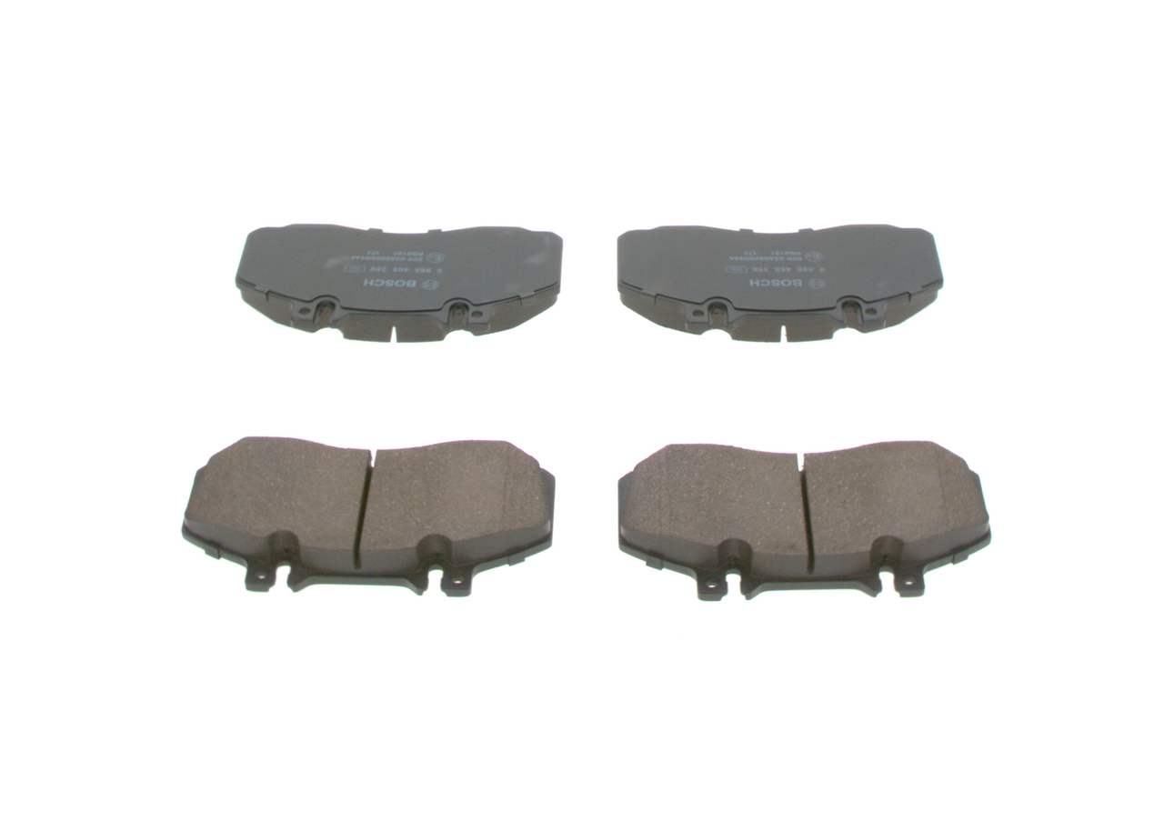 0986468350 Bosch Колодки гальмівні задні, дискові