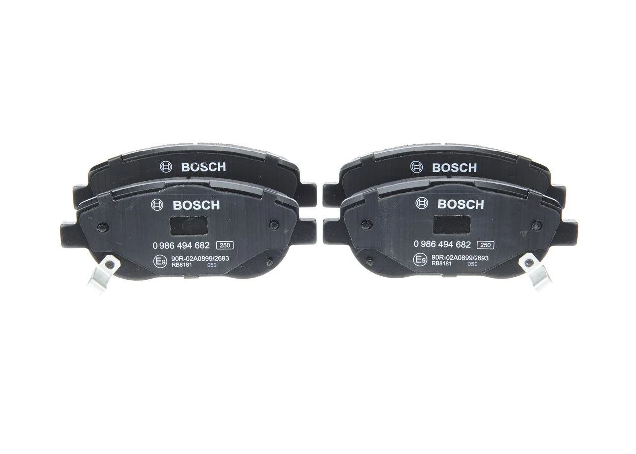 Купити 0986494682 Bosch Колодки гальмівні передні, дискові