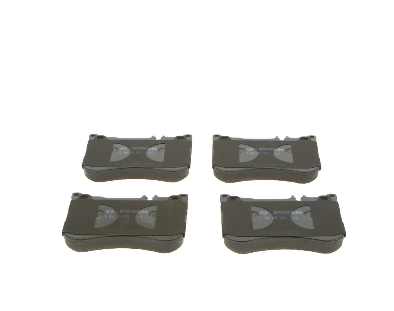 Купити 0986494968 Bosch Колодки гальмівні передні, дискові