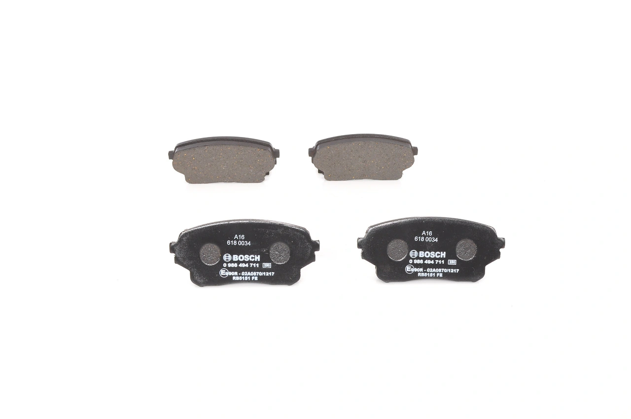 Гальмівні колодки Bosch 0986494711 ціна, від 24.92 USD