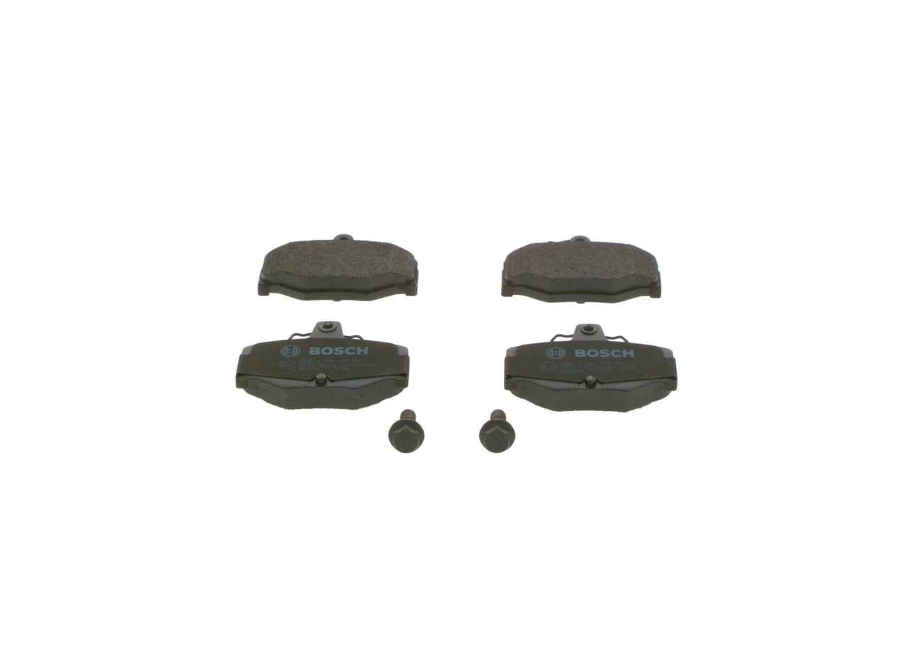 0986460993 Bosch Колодки гальмівні задні, дискові
