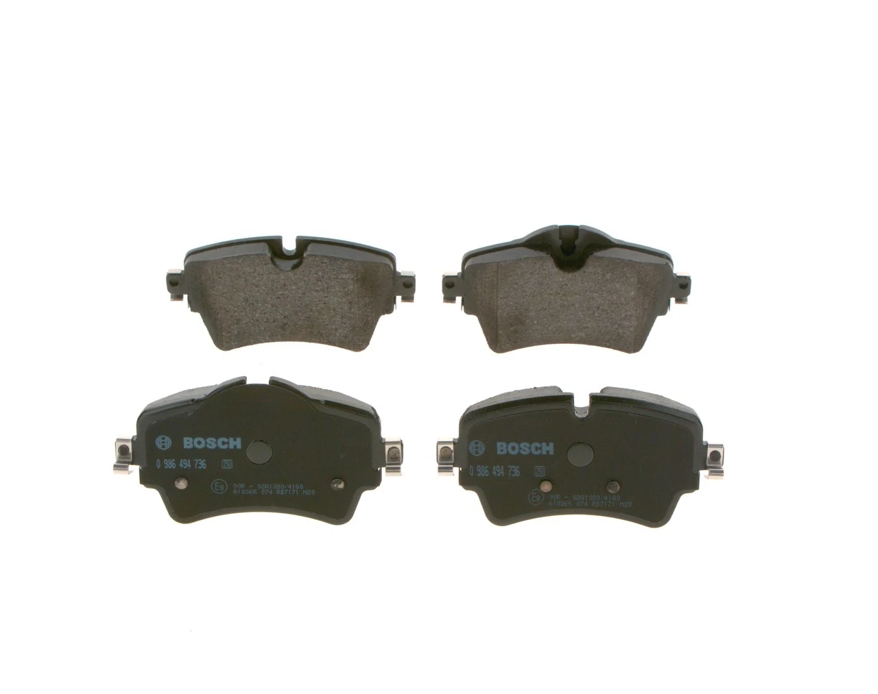 0986494736 Bosch Передні гальмівні колодки