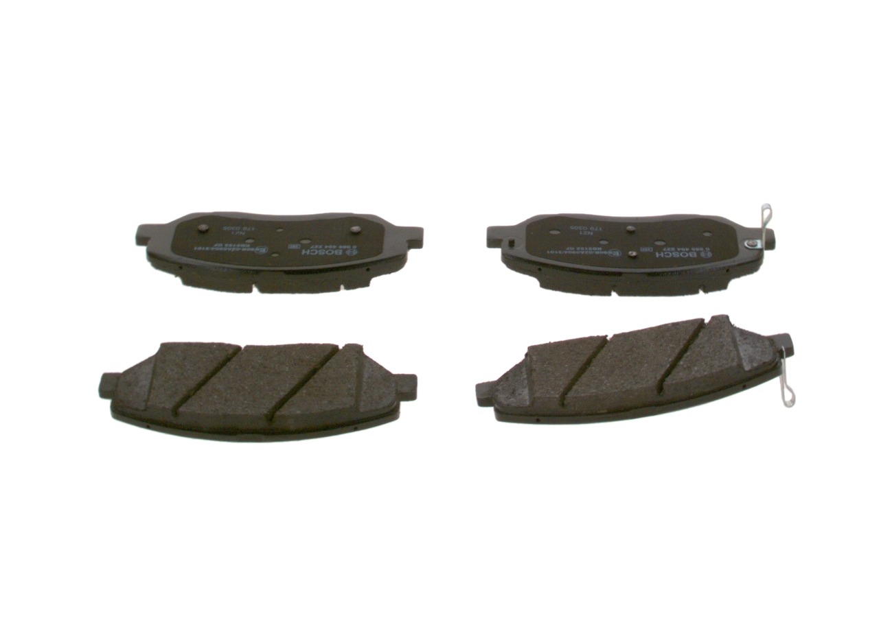 0986494227 Bosch Передні гальмівні колодки