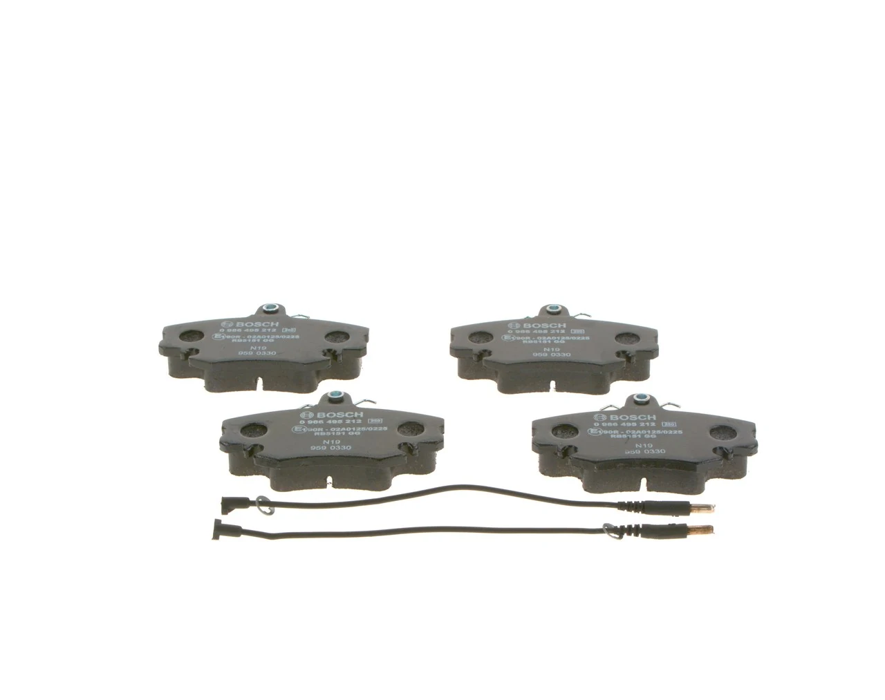 Тормозні колодки Bosch 0986495212