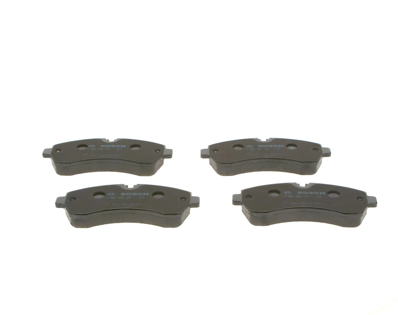 0986495107 Bosch Передні гальмівні колодки