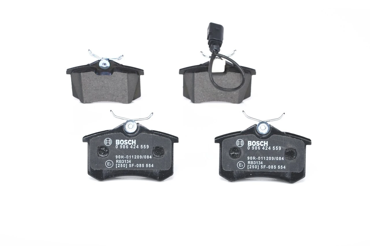 0986424559 Bosch Колодки гальмівні задні, дискові