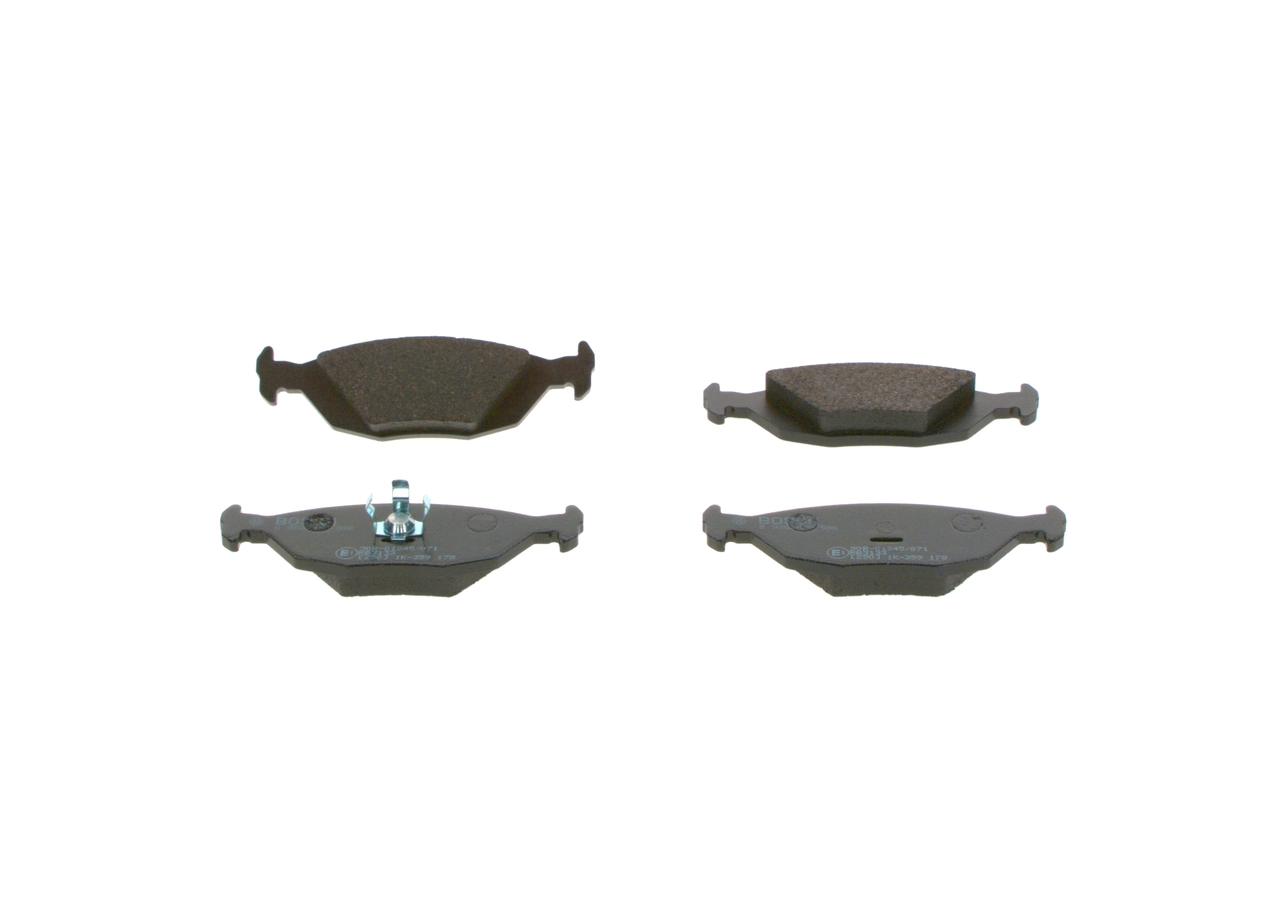 0986460996 Bosch Колодки гальмівні задні, дискові