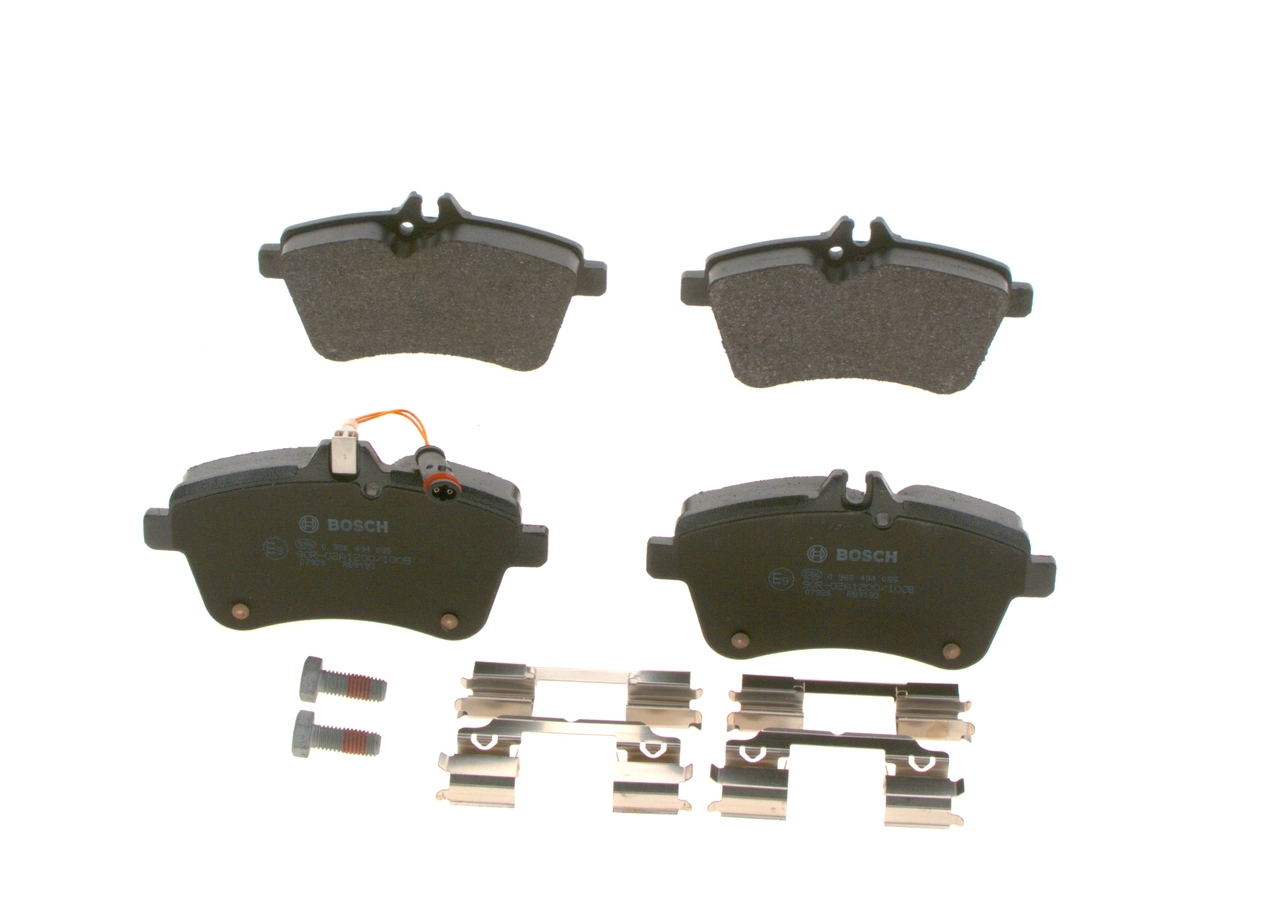 Купити 0986494085 Bosch Колодки гальмівні передні, дискові