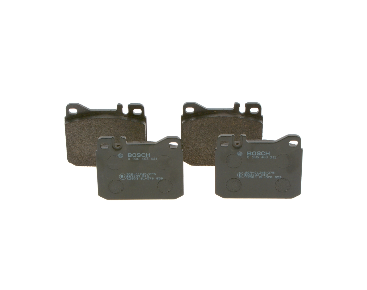 Передні тормозні колодки 0986463921 Bosch