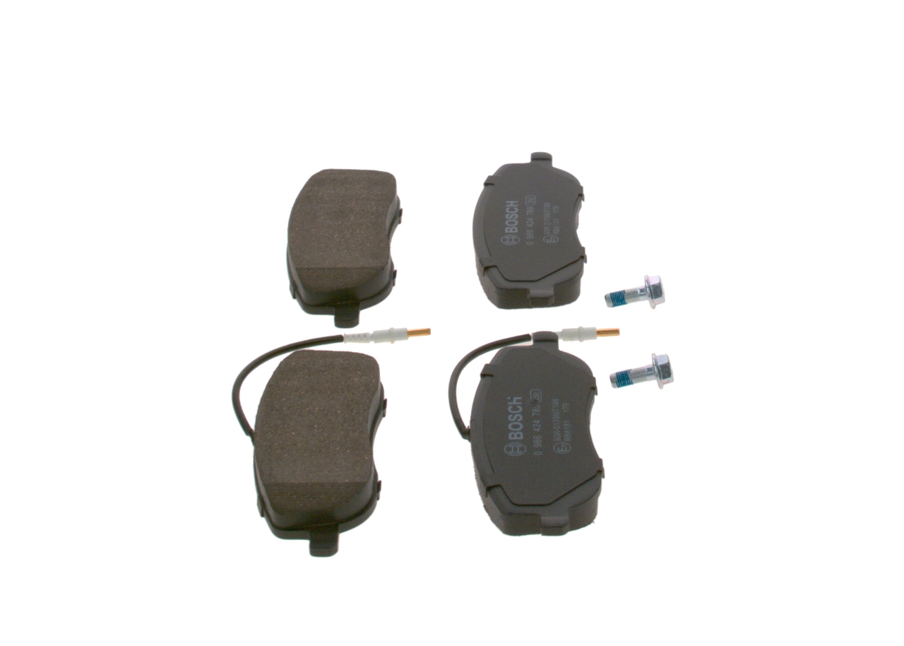 Купити 0986424789 Bosch Колодки гальмівні передні, дискові