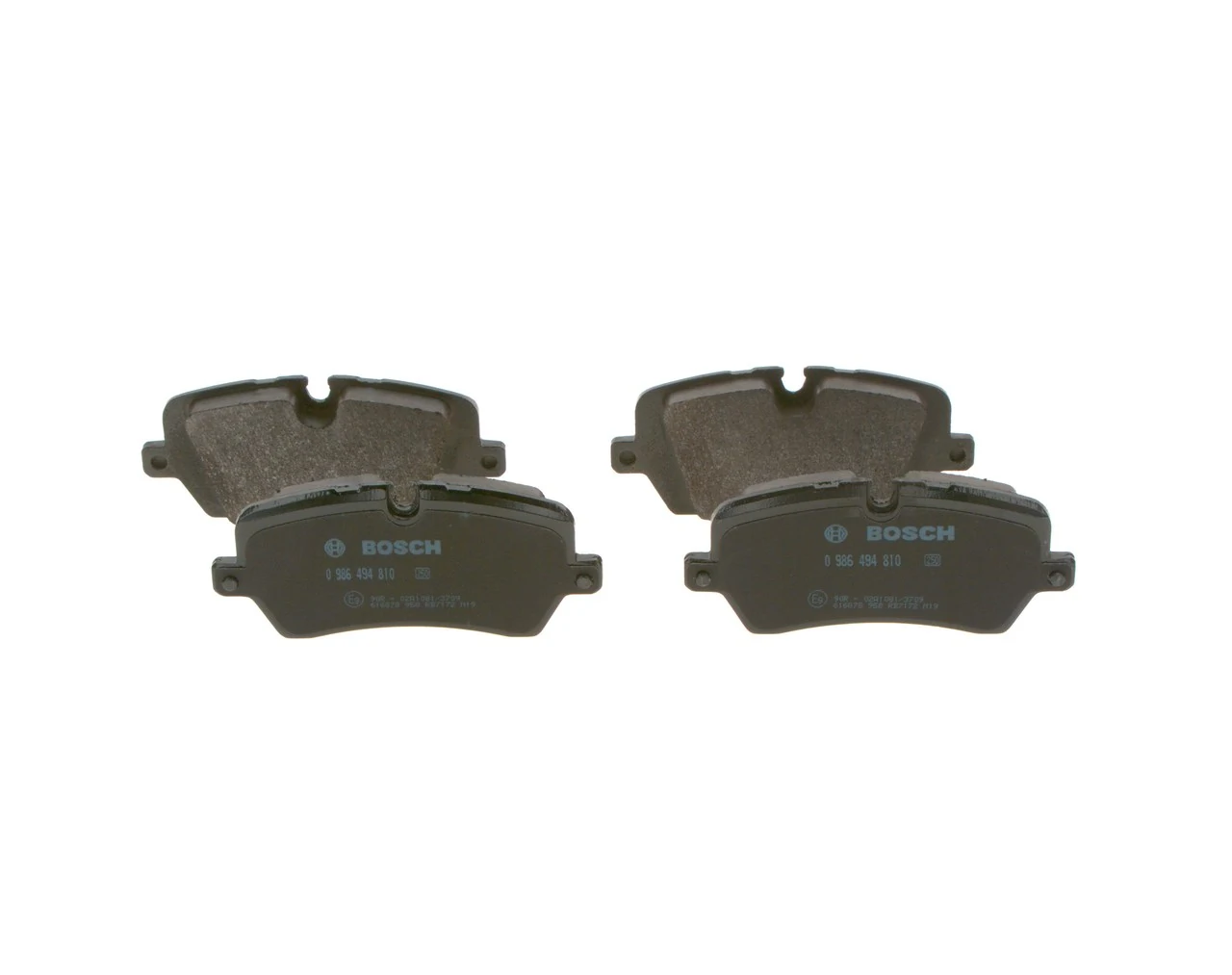 Задні гальмівні колодки Bosch 0986494810 ціна, від 38.30 USD
