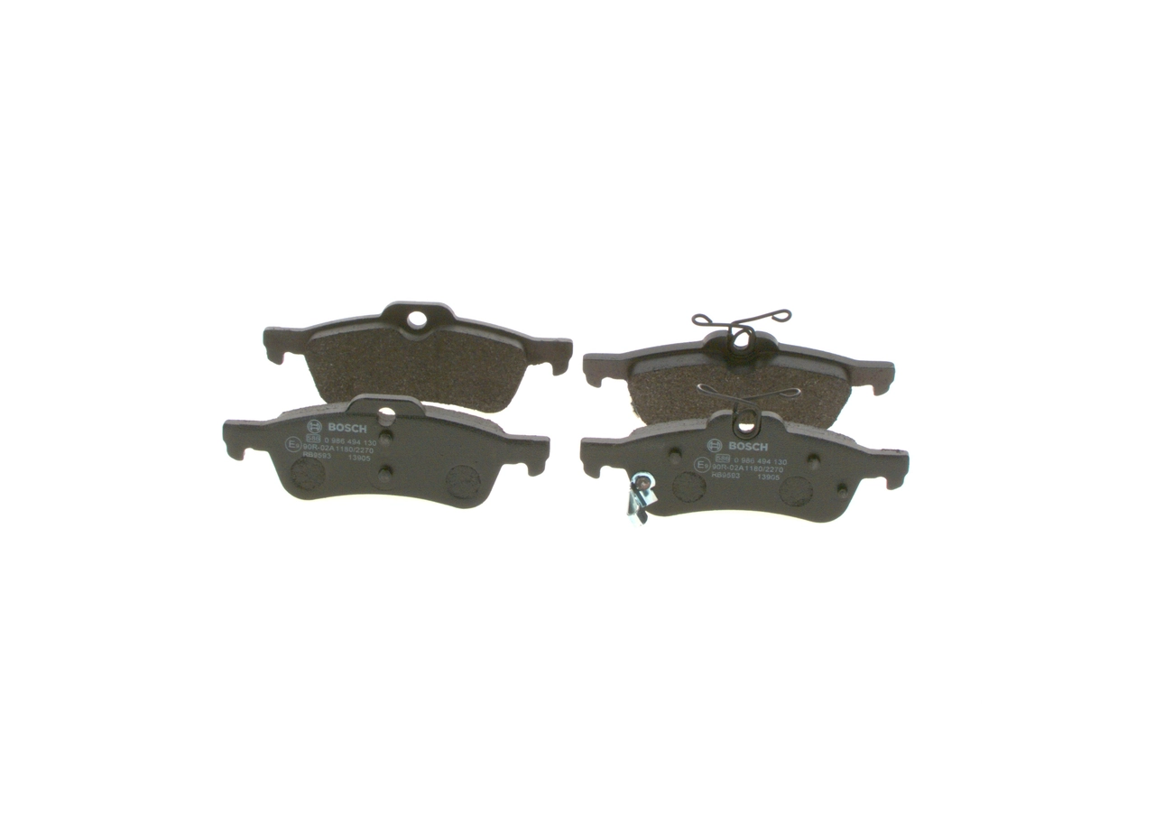 Задні гальмівні колодки Bosch 0986494130 ціна, від 25.35 USD