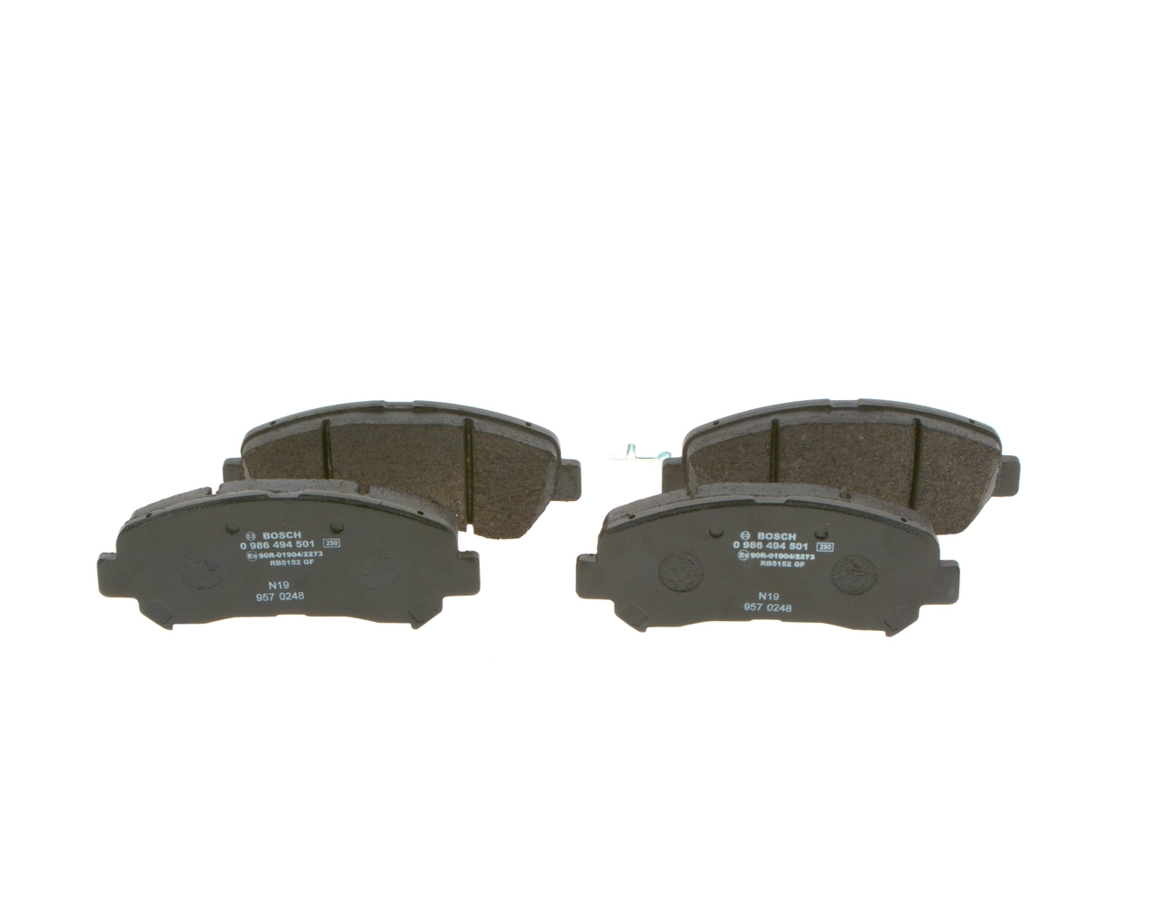 Гальмівні колодки Bosch 0986494501 ціна, від 27.87 USD