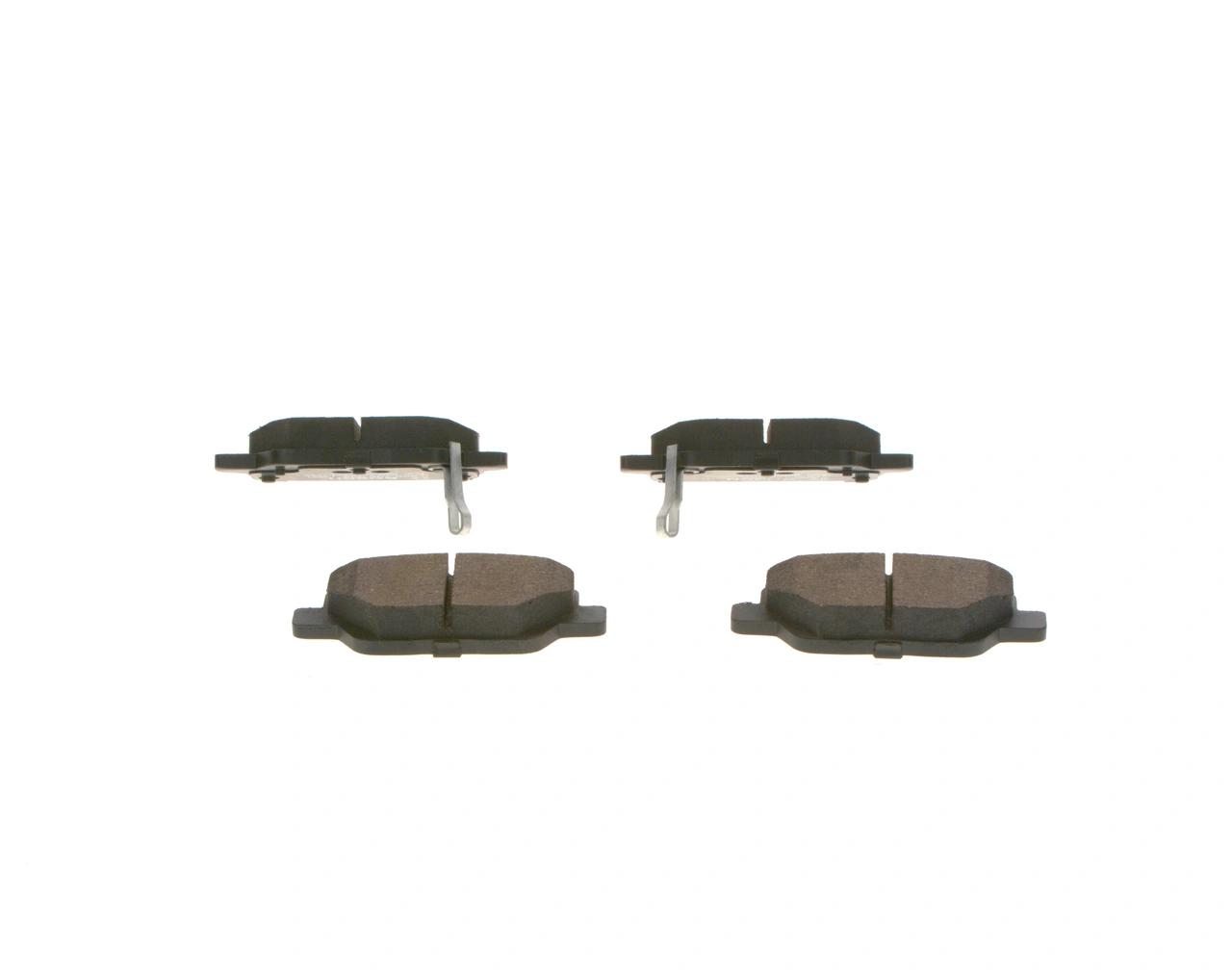 0986495393 Bosch Колодки гальмівні задні, дискові