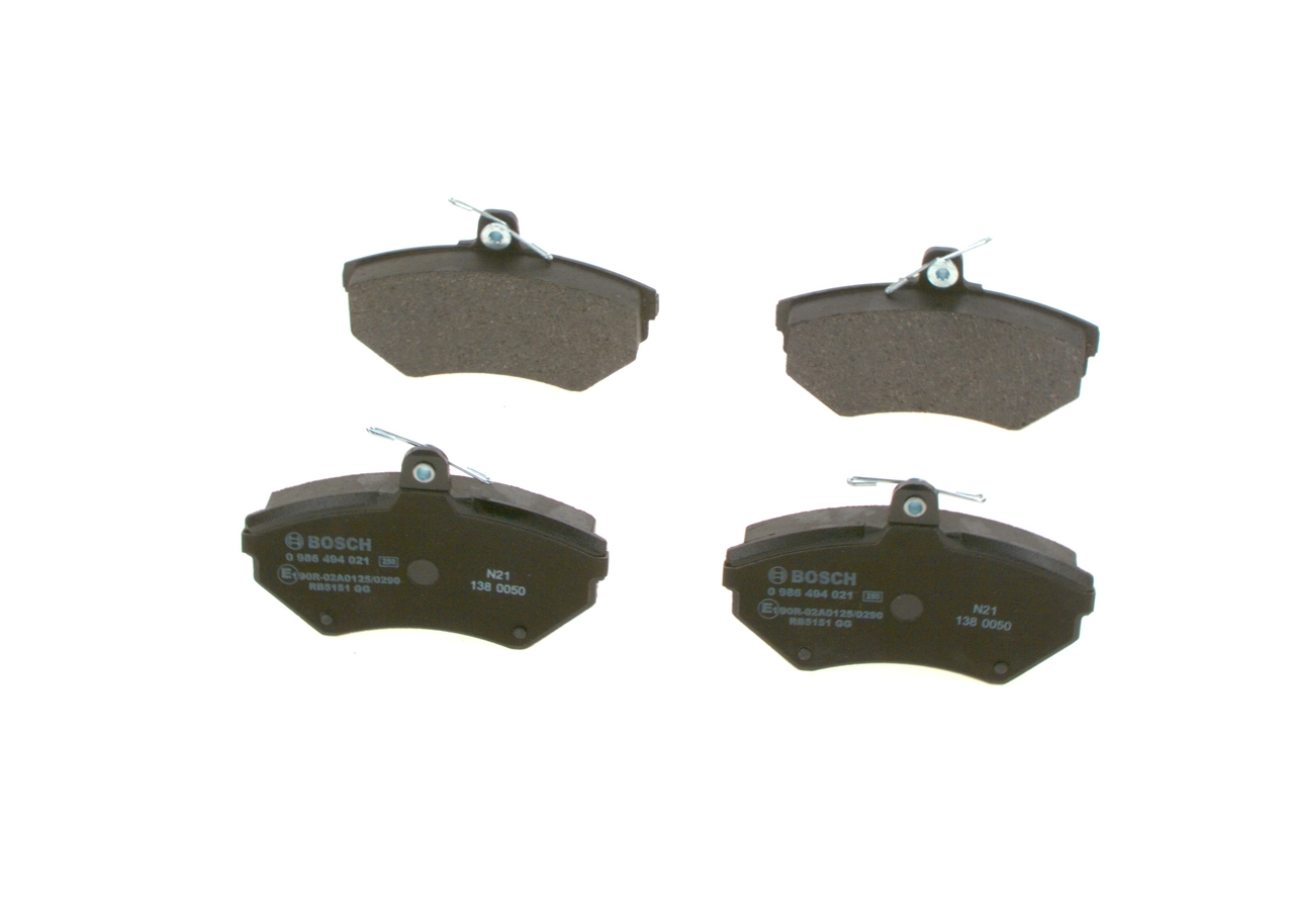 Гальмівні колодки Bosch 0986494021 ціна, від 28.54 USD