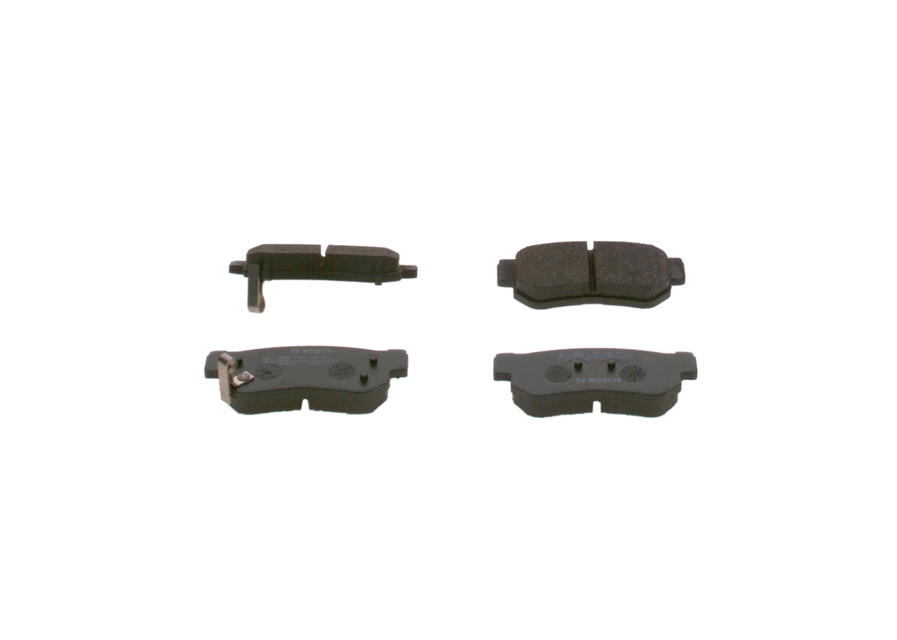 0986494417 Bosch Колодки гальмівні задні, дискові