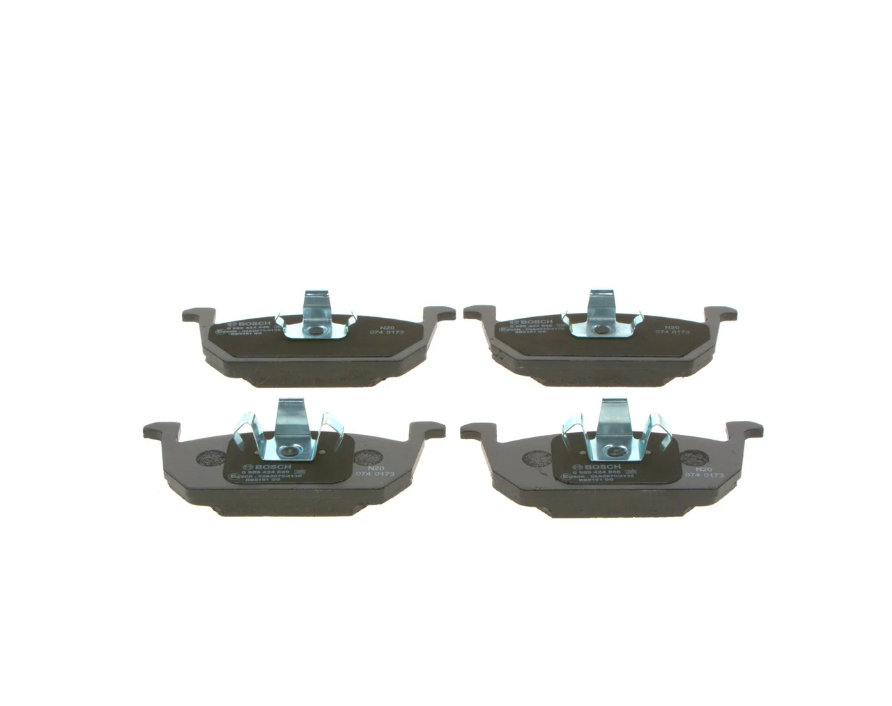 0986424846 Bosch Передні гальмівні колодки