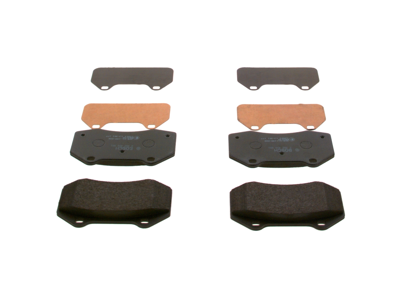 Гальмівні колодки Bosch 0986494551 ціна, від 40.62 USD