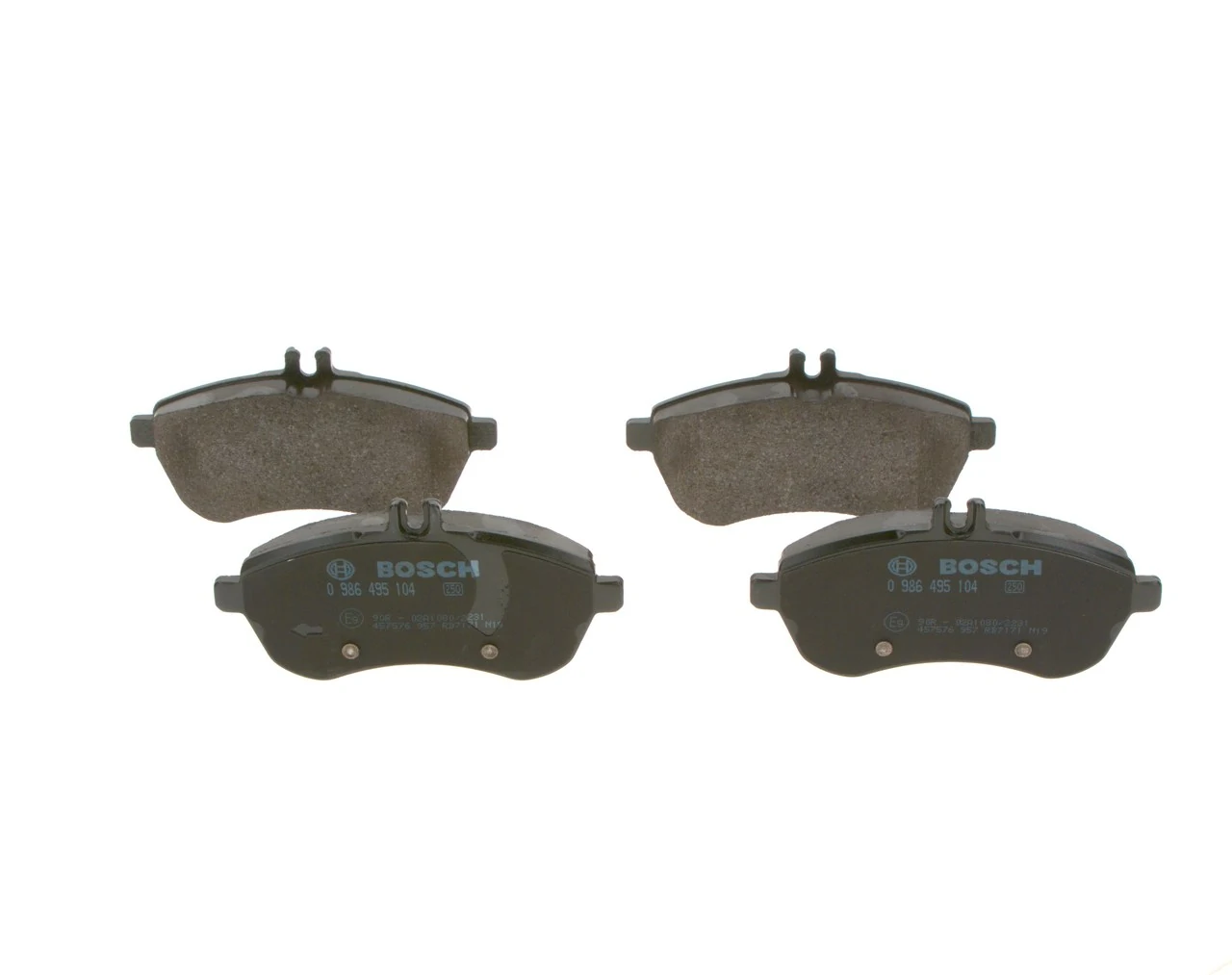 Передні тормозні колодки 0986495104 Bosch
