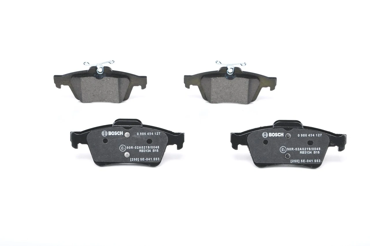 Задні гальмівні колодки Bosch 0986494127 ціна, від 21.82 USD