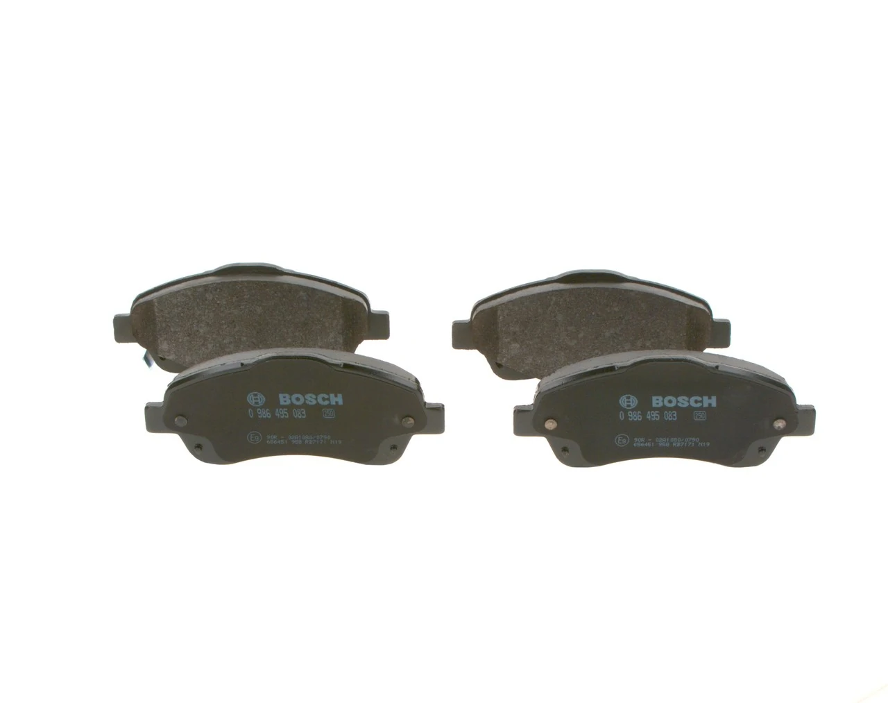 Передні тормозні колодки 0986495083 Bosch