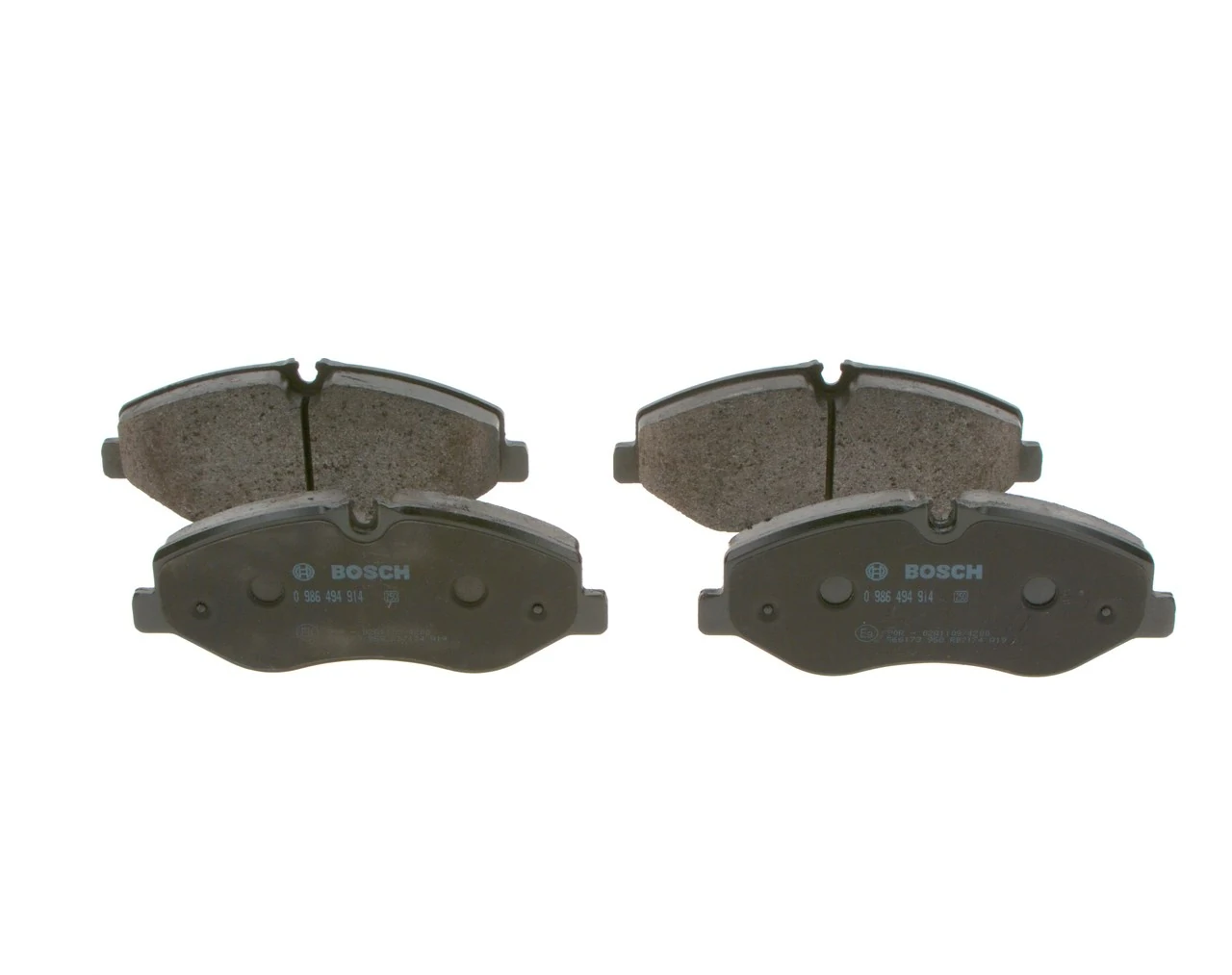 0986494914 Bosch Передні гальмівні колодки