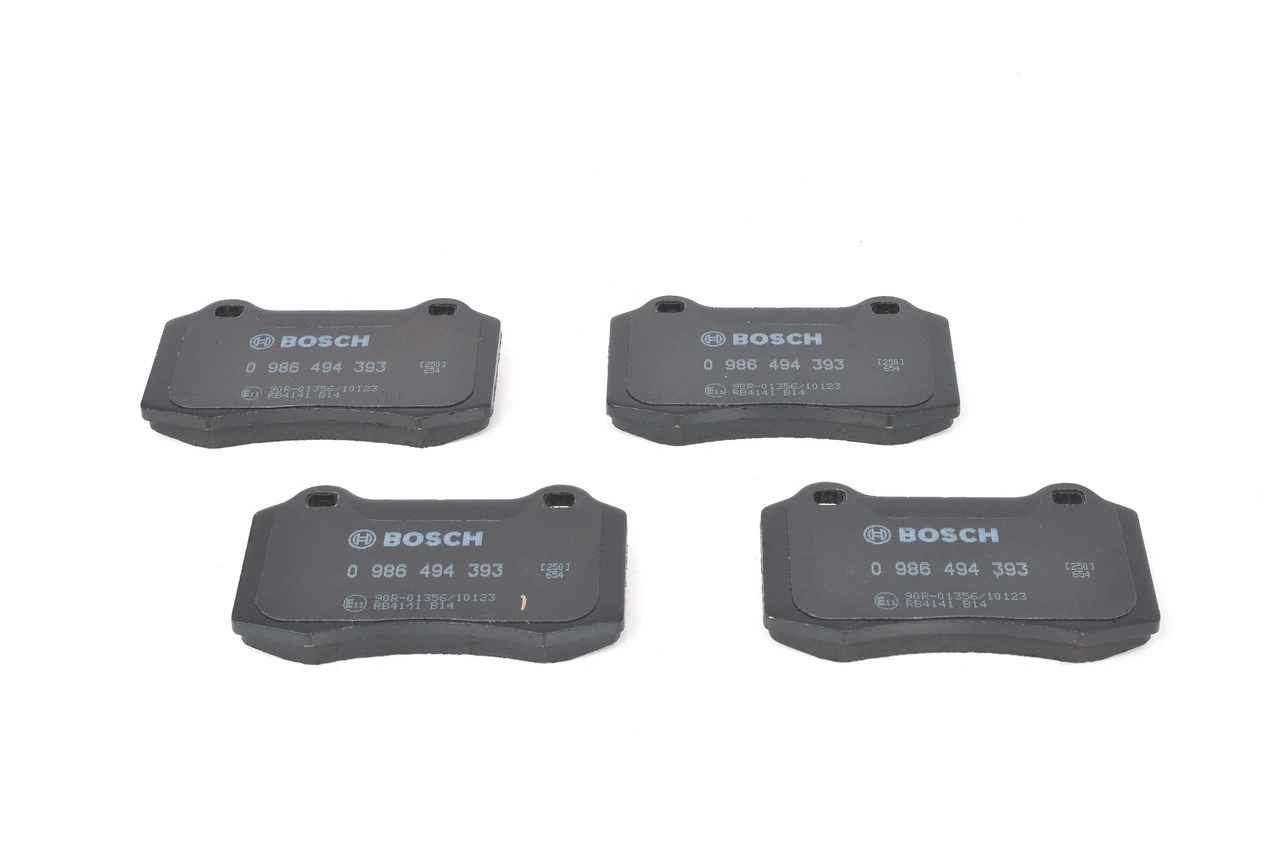 Задні гальмівні колодки Bosch 0986494393 ціна, від 26.89 USD