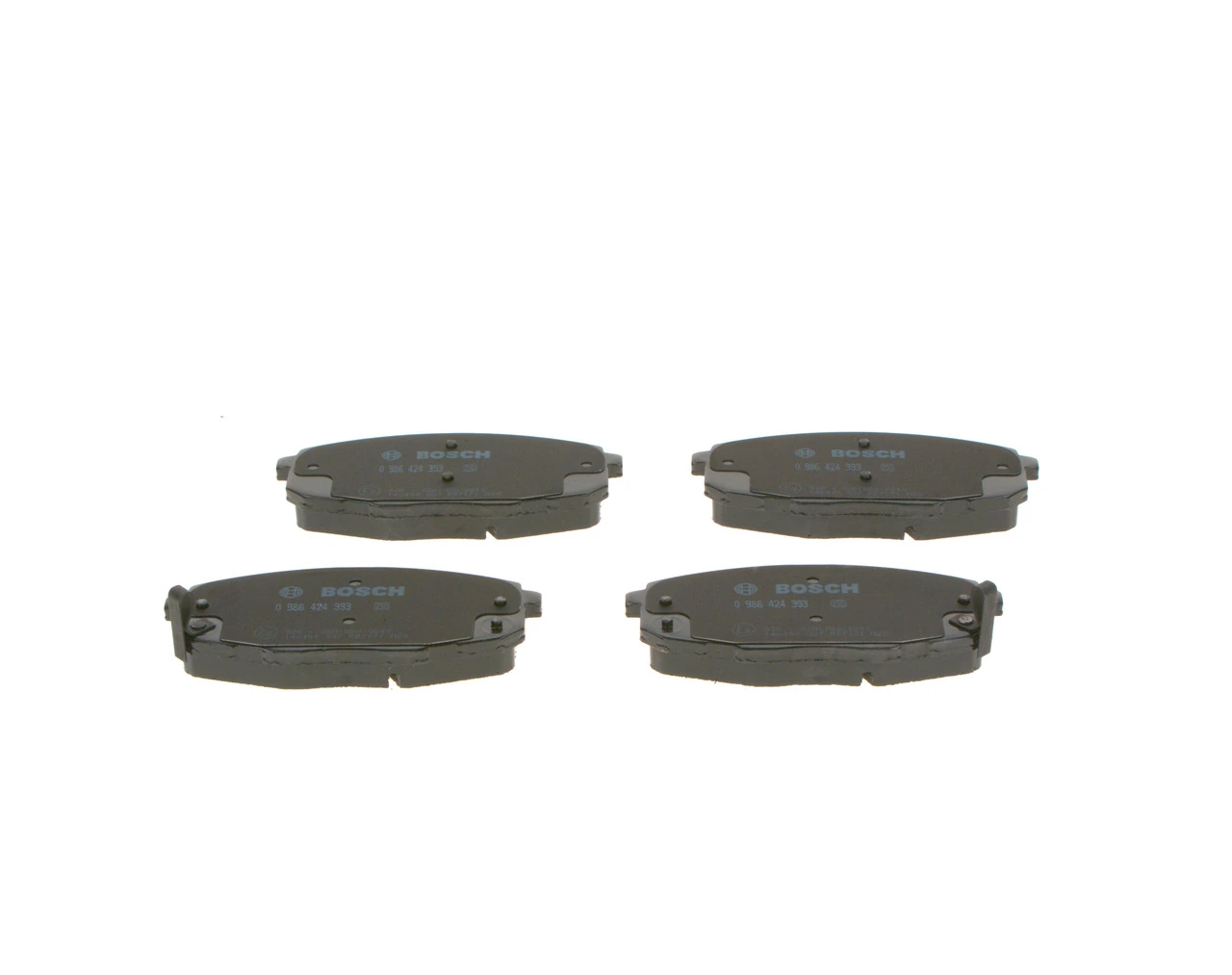 0986424393 Bosch Передні гальмівні колодки