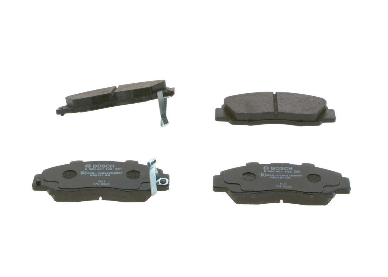 Купити 0986461142 Bosch Колодки гальмівні передні, дискові