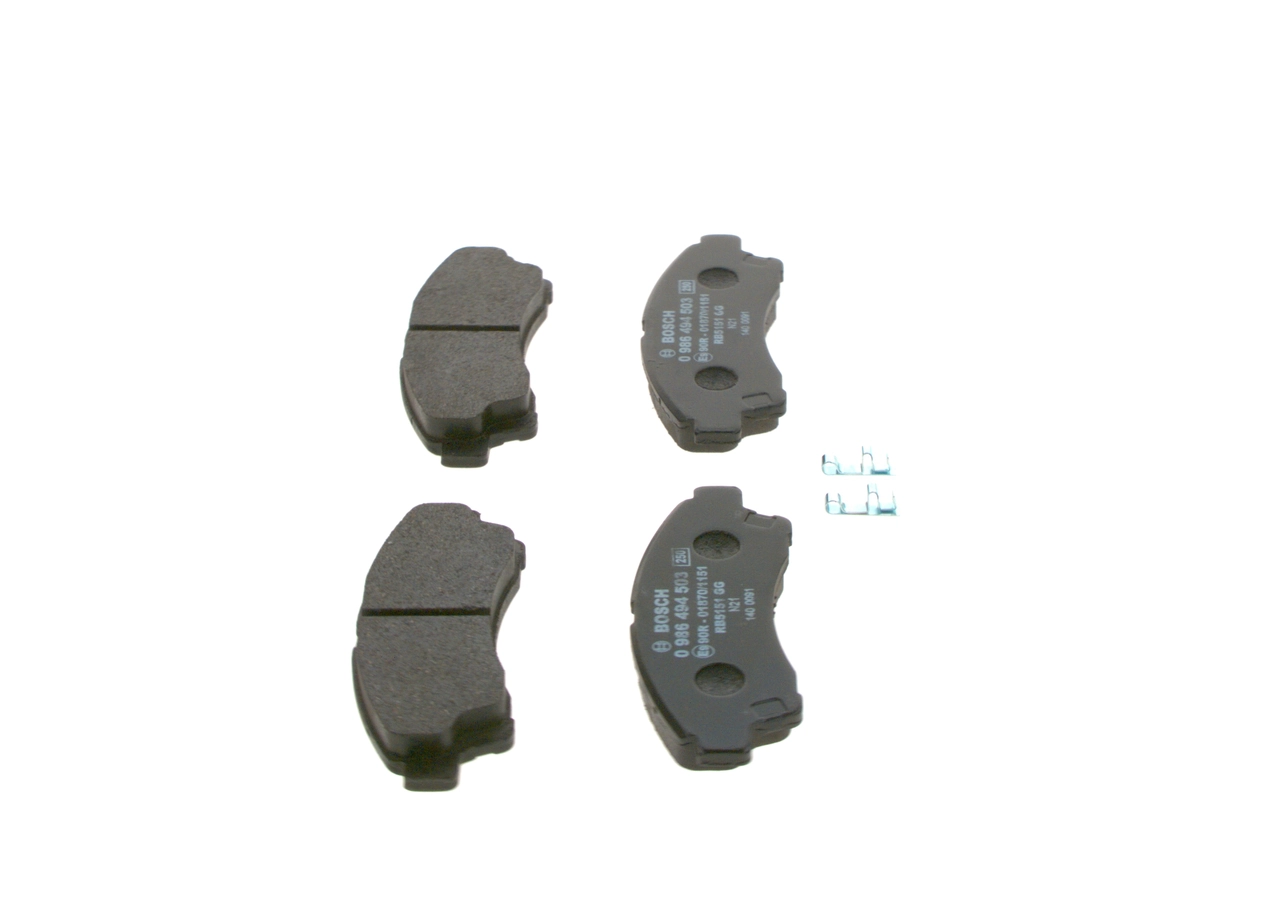 Передні тормозні колодки UGY13328Z Mazda