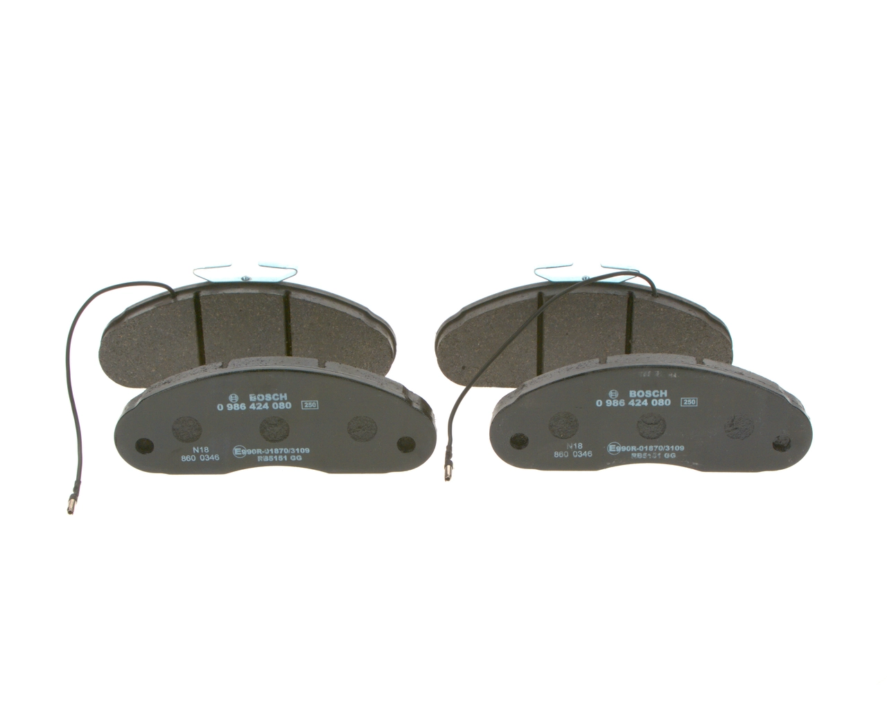 Тормозні колодки Bosch 0986424080