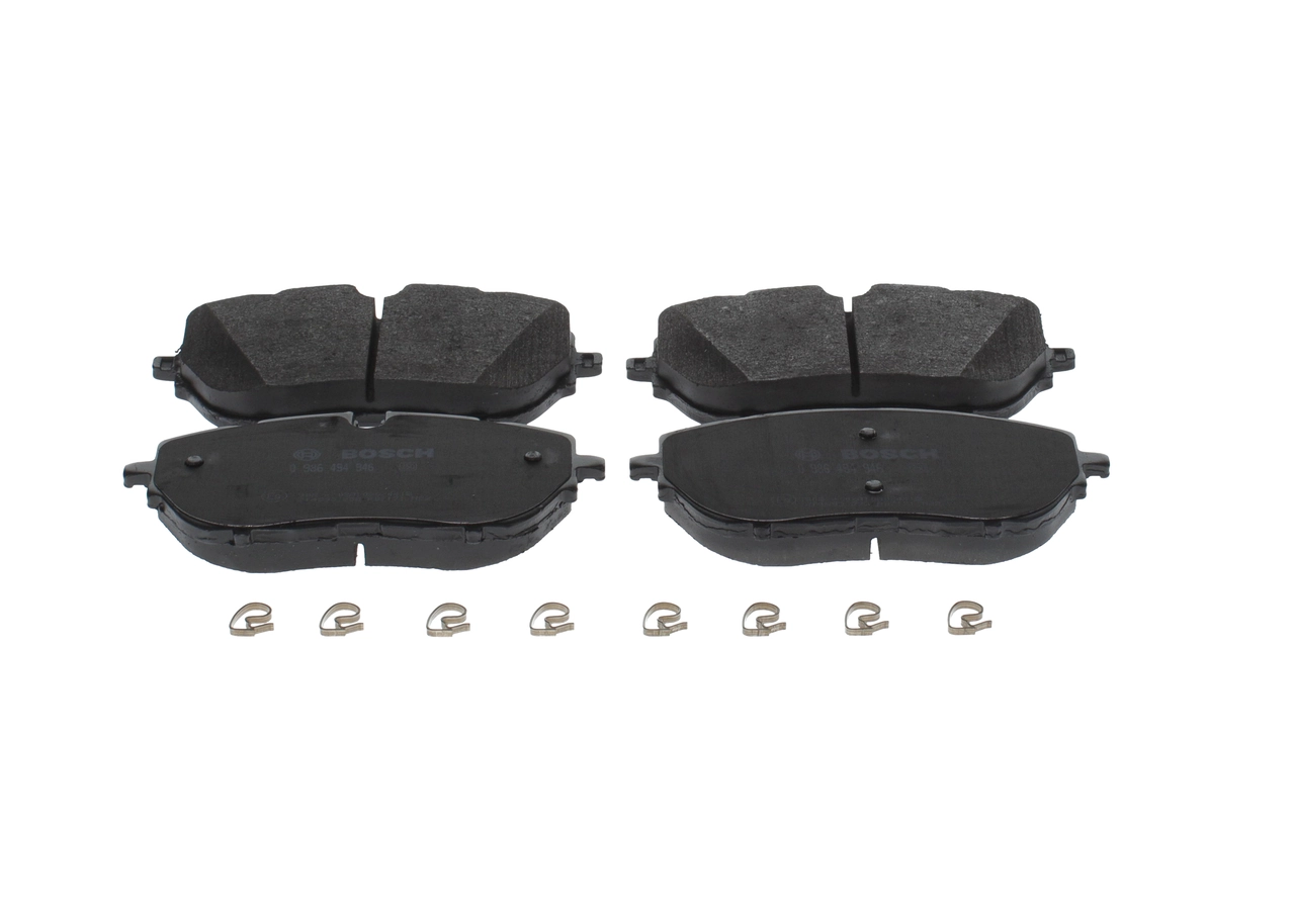 Гальмівні колодки Bosch 0986494946 ціна, від 54.22 USD