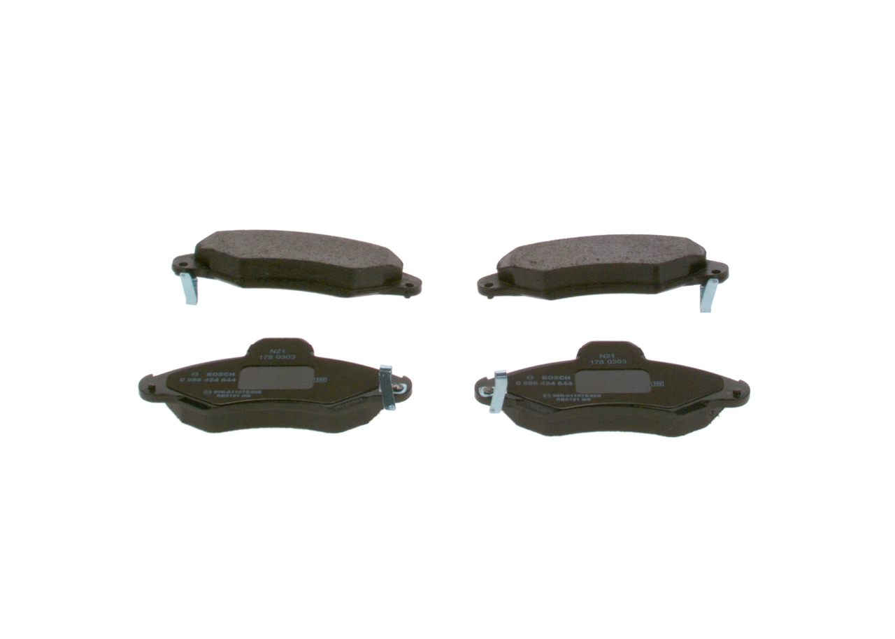 Купити 0986424644 Bosch Колодки гальмівні передні, дискові