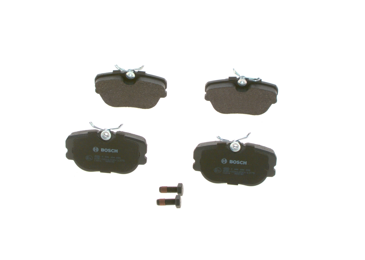 Задні гальмівні колодки Bosch 0986494058 ціна, від 17.79 USD