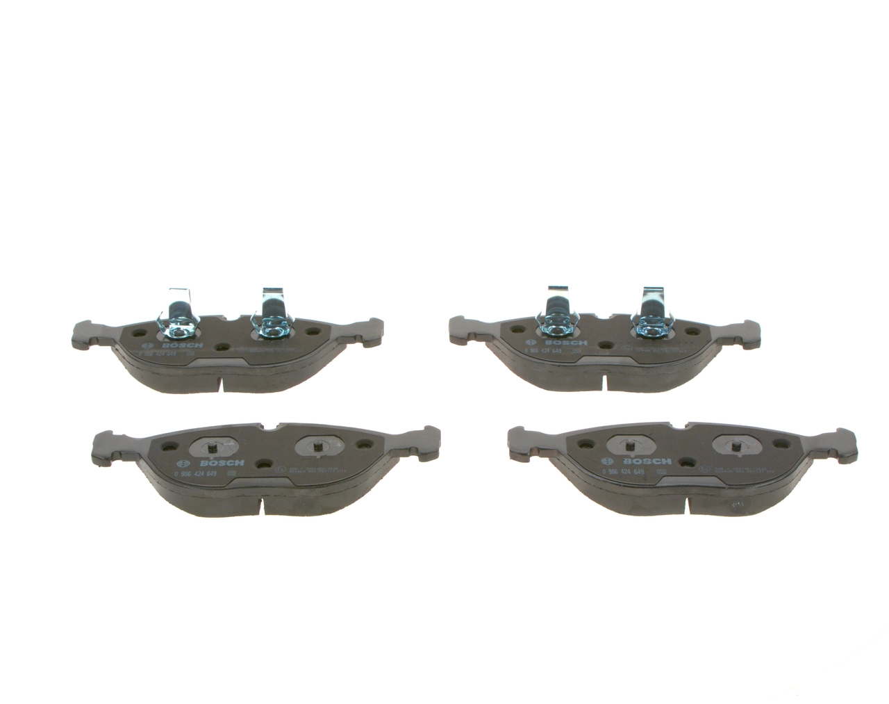Купити 0986424649 Bosch Колодки гальмівні передні, дискові