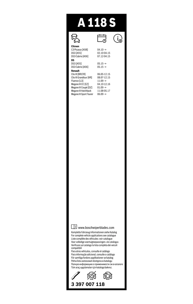 Bosch 3397007118 ціна, від 26.66 USD