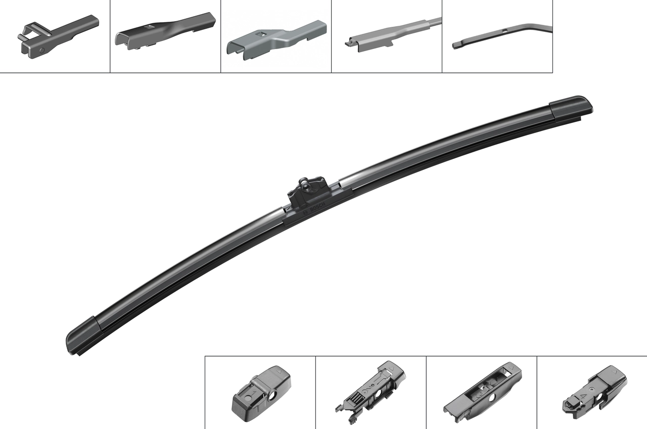 Щітка-двірник лобового скла, пасажирська Bosch 3397006944 ціна, від 10.36 USD