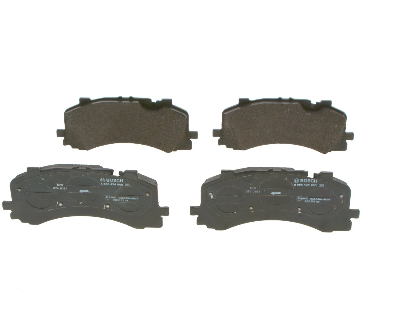 Купити 0986424850 Bosch Колодки гальмівні передні, дискові