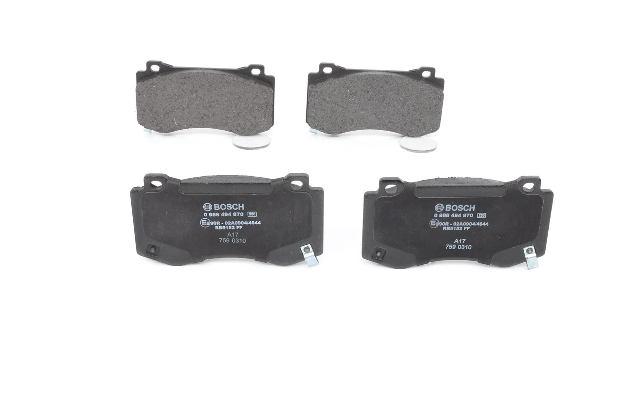 Купити 0986494870 Bosch Колодки гальмівні передні, дискові