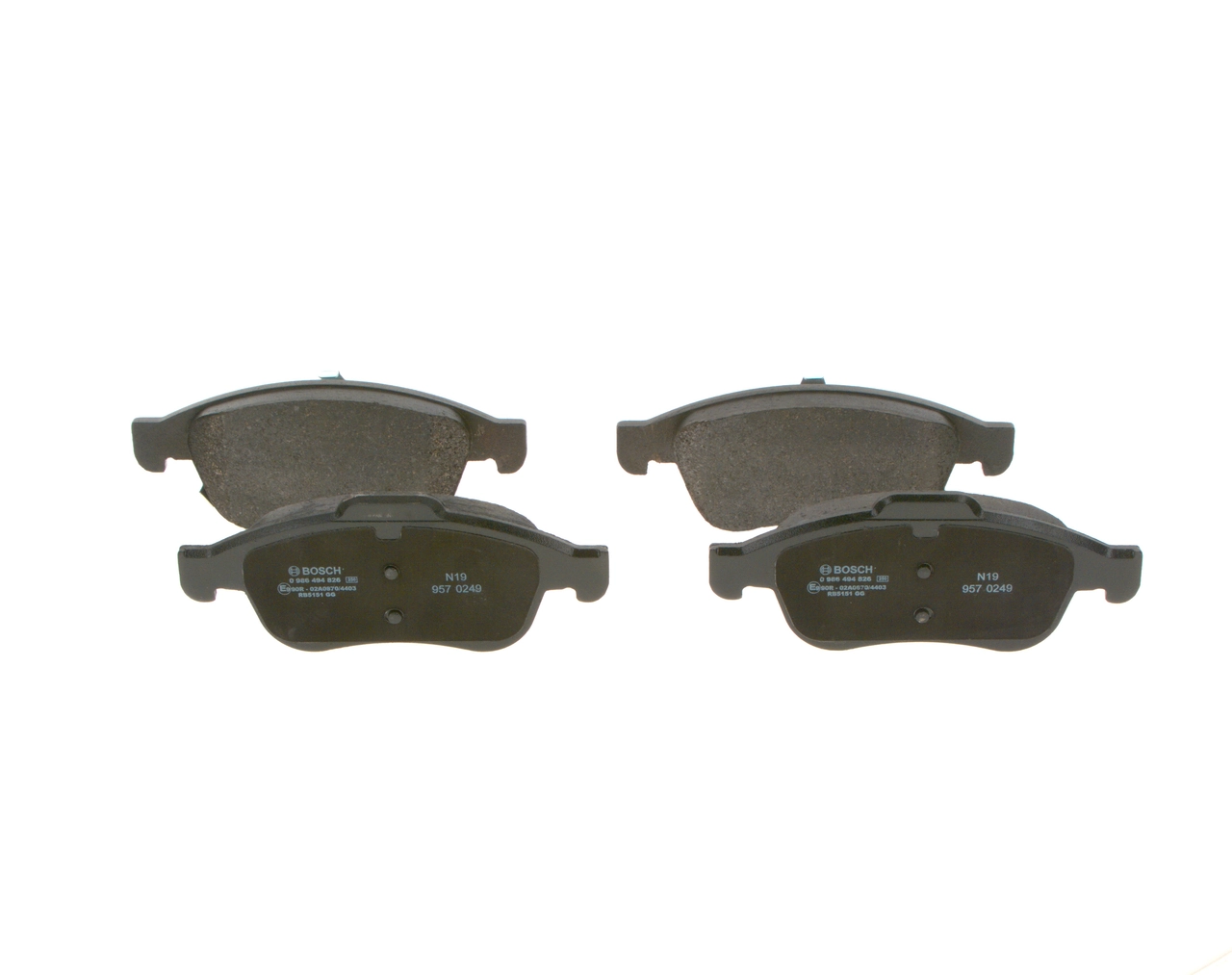Тормозні колодки Bosch 0986494826