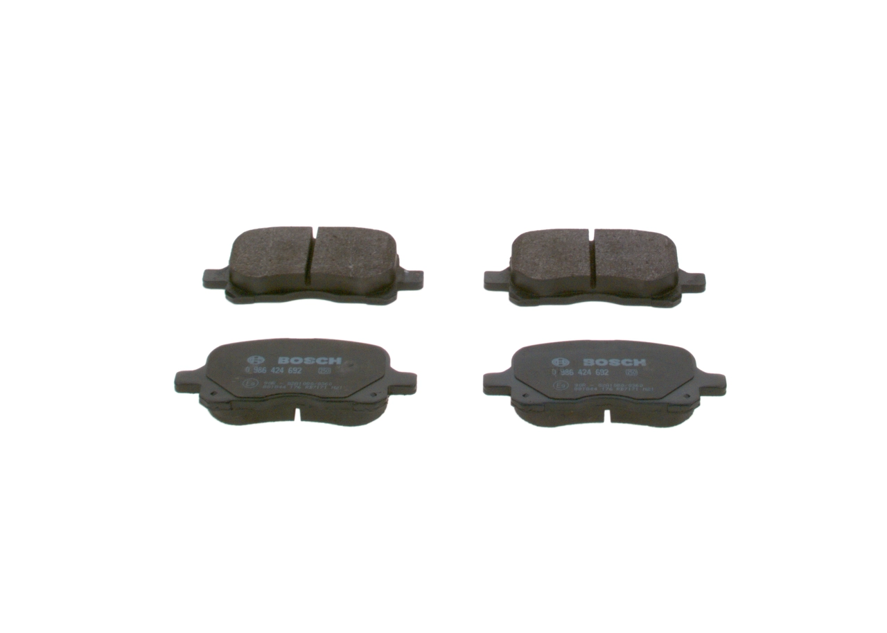 Купити 0986424692 Bosch Колодки гальмівні передні, дискові
