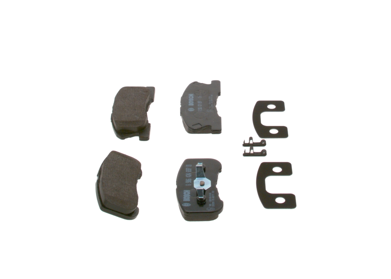 0986424697 Bosch Передні гальмівні колодки