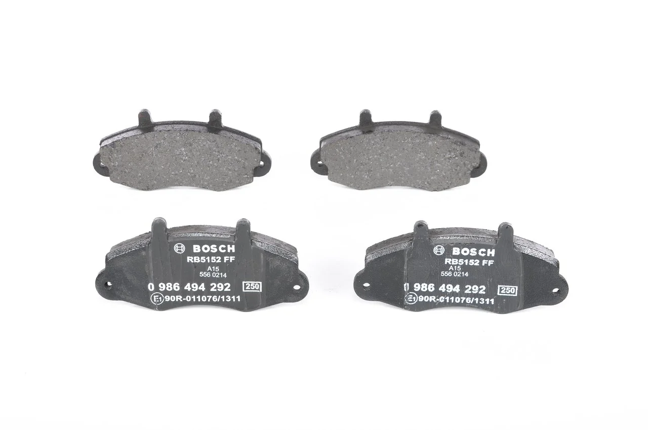 Купити 0986494292 Bosch Колодки гальмівні передні, дискові