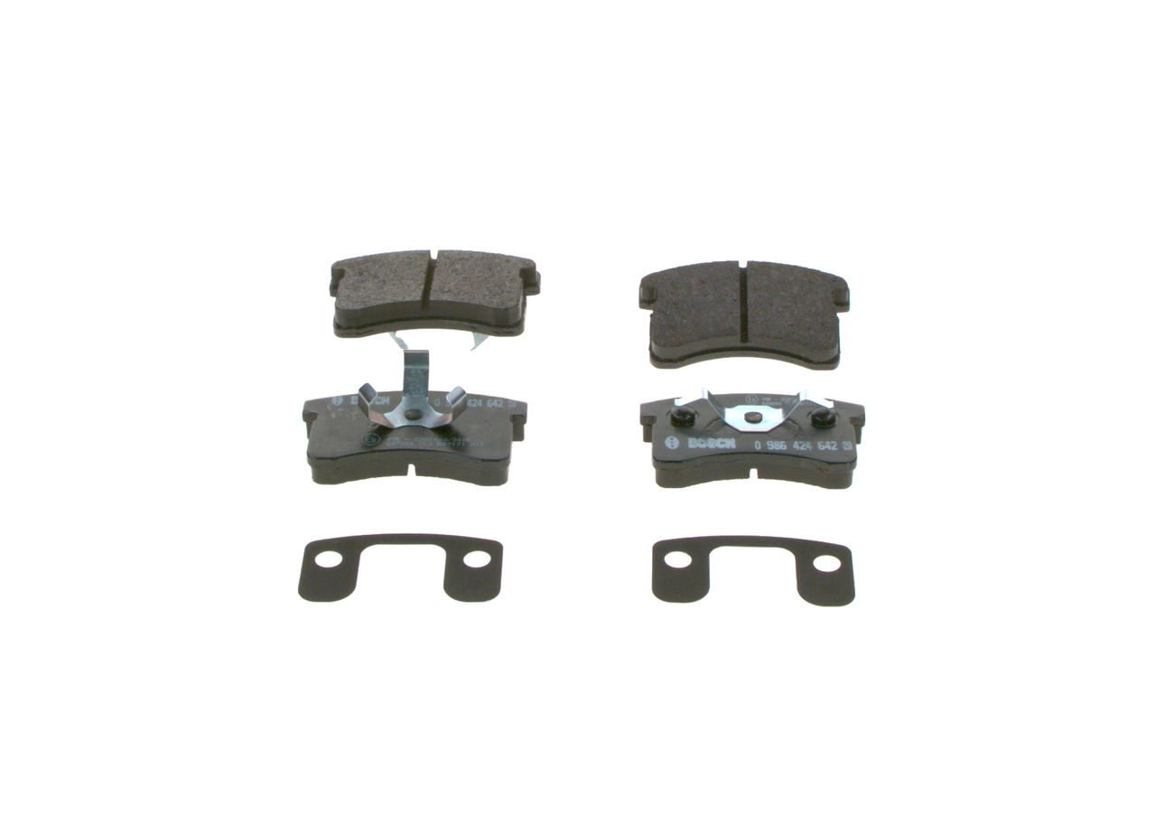Купити 0986424642 Bosch Колодки гальмівні передні, дискові