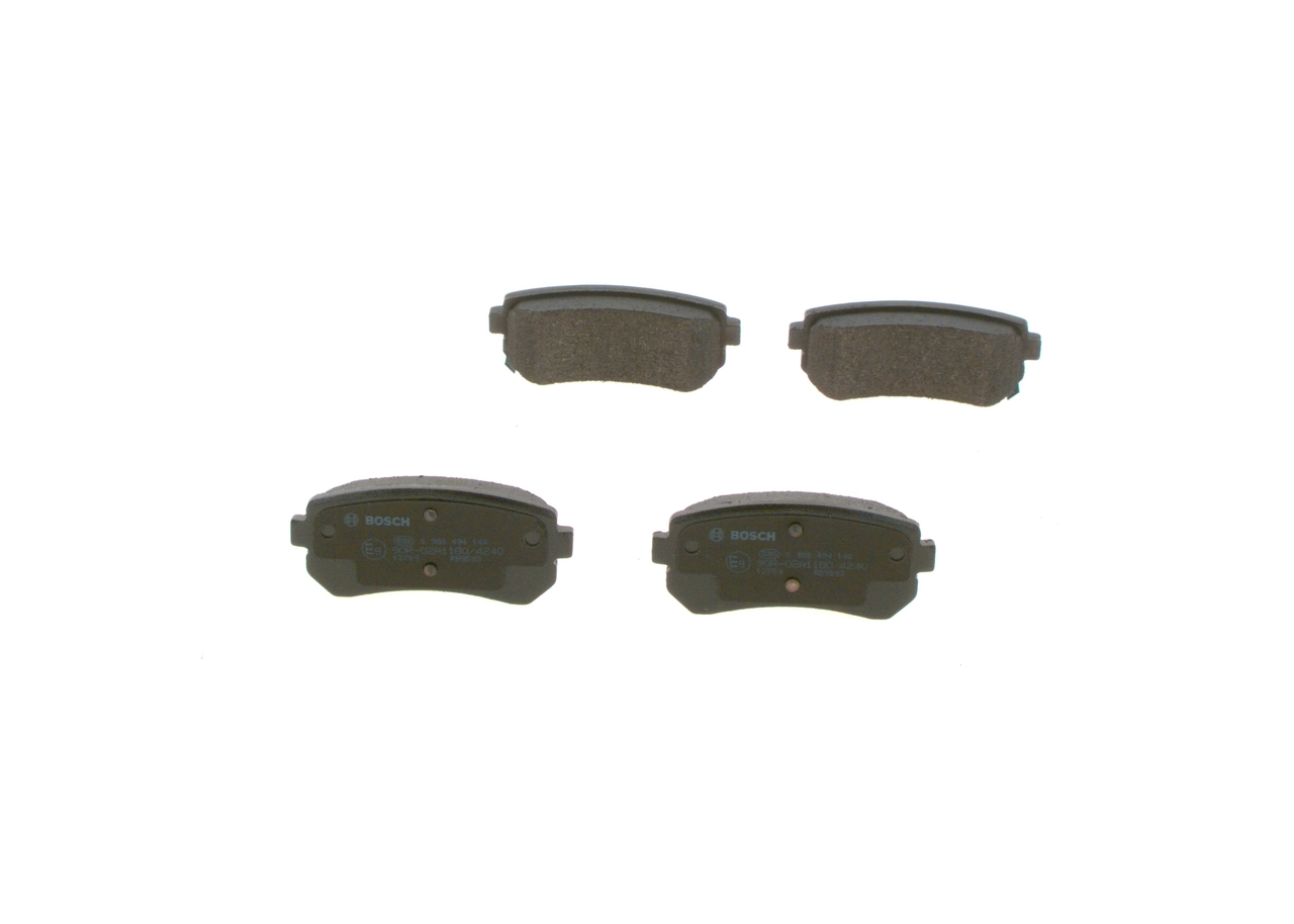 Купити 0986494140 Bosch Задні колодки
